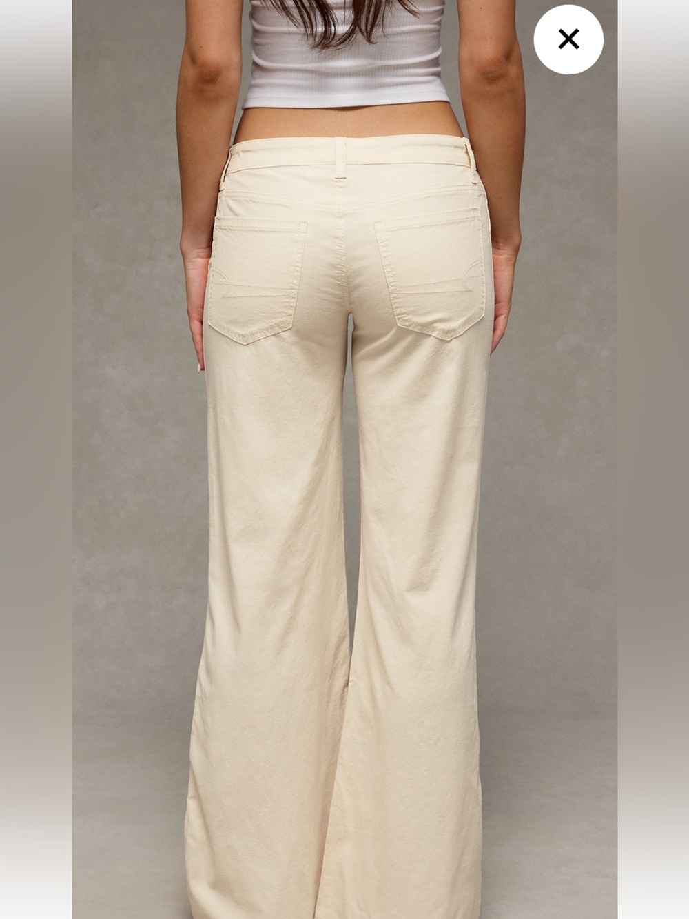 AE Stretch Lightweight Super Low-
Rise Flare Pant - Picture 3 of 3